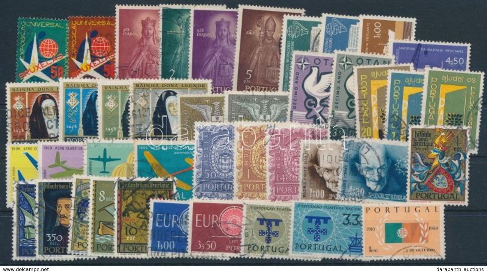 O 1958-1960 Mi 862-902 3 évfolyam  (Mi EUR 53,-) - Otros & Sin Clasificación