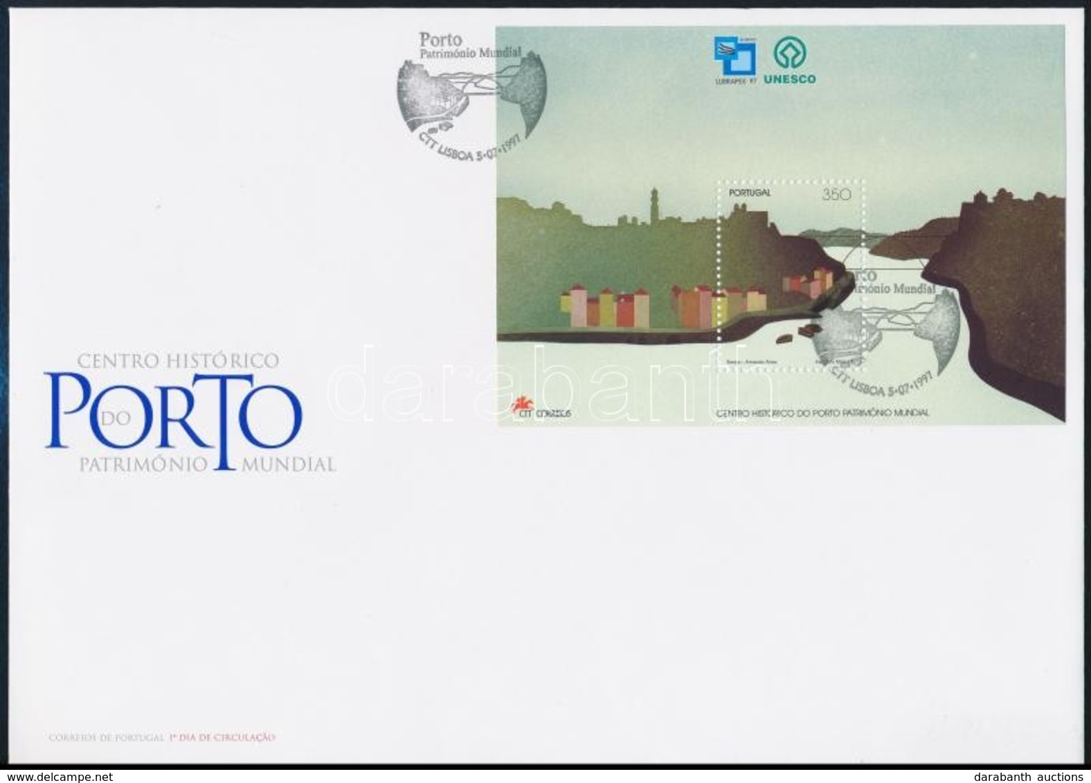 1997 UNESCO Blokk Mi 127 FDC-n - Otros & Sin Clasificación