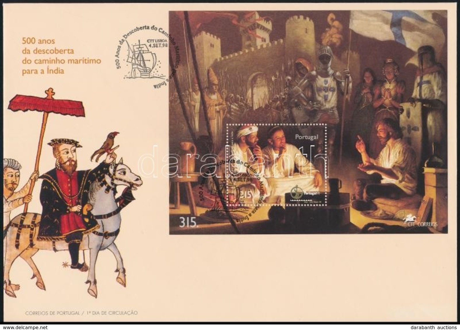 1998 Bélyegkiállítás Blokk Mi 142 FDC - Autres & Non Classés