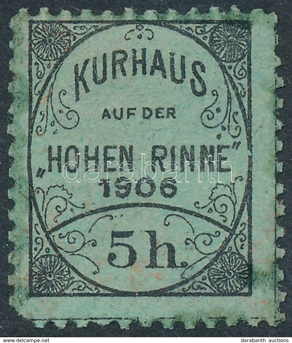 (*) 1906 Hohe Rinne V. 5h - Otros & Sin Clasificación