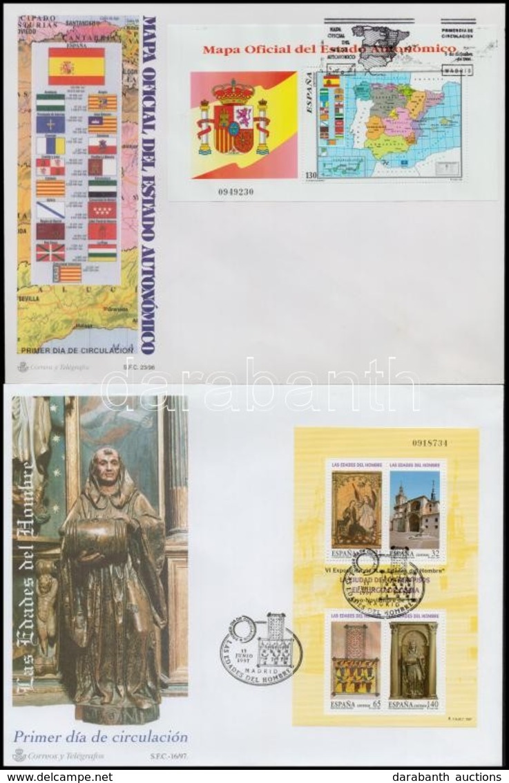 1996-1997 4 Klf FDC - Otros & Sin Clasificación