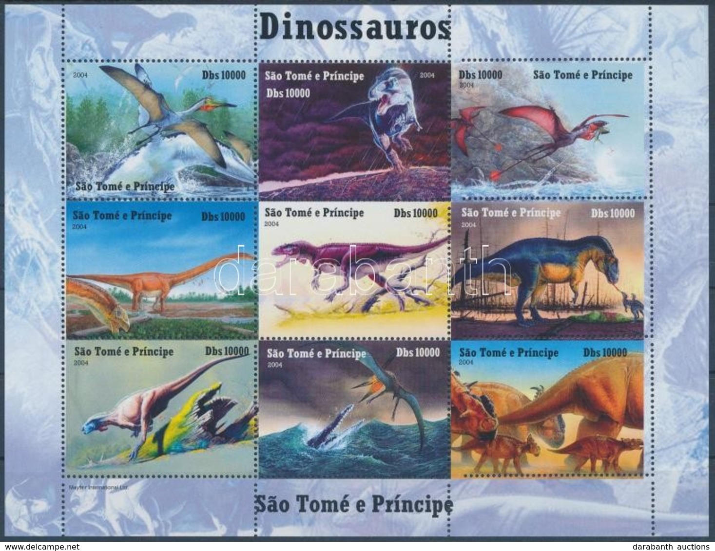 ** Sao Tomé és Principé 2004 ?sállatok: Dinoszauruszok - Otros & Sin Clasificación