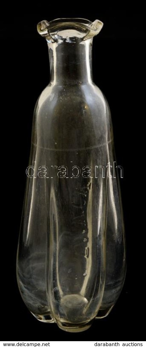 Háború El?tti Zwack üveg, Hibátlan, M: 21 Cm - Glas & Kristall