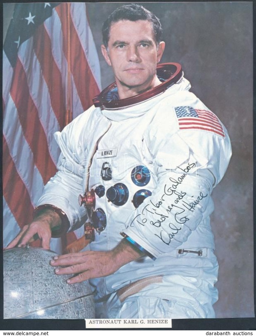 Karl Gordon Henize NASA ?rhajós,?rkutató  Northwestern University Professzora, Tartalékos Legénység Része Az Apollo 15 I - Otros & Sin Clasificación