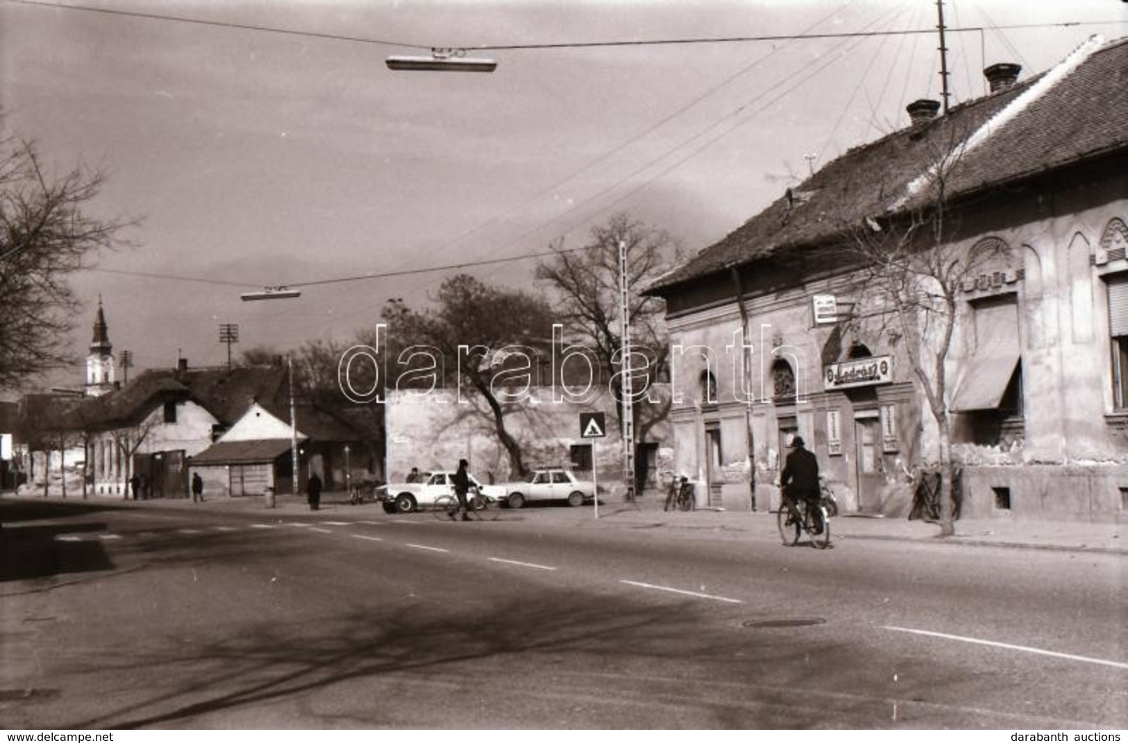 1980 Kecskemét, Batthyány Utca és Kisfaludy Utca, 50 Db Szabadon Felhasználható Vintage Negatív, 24x36 Mm - Otros & Sin Clasificación