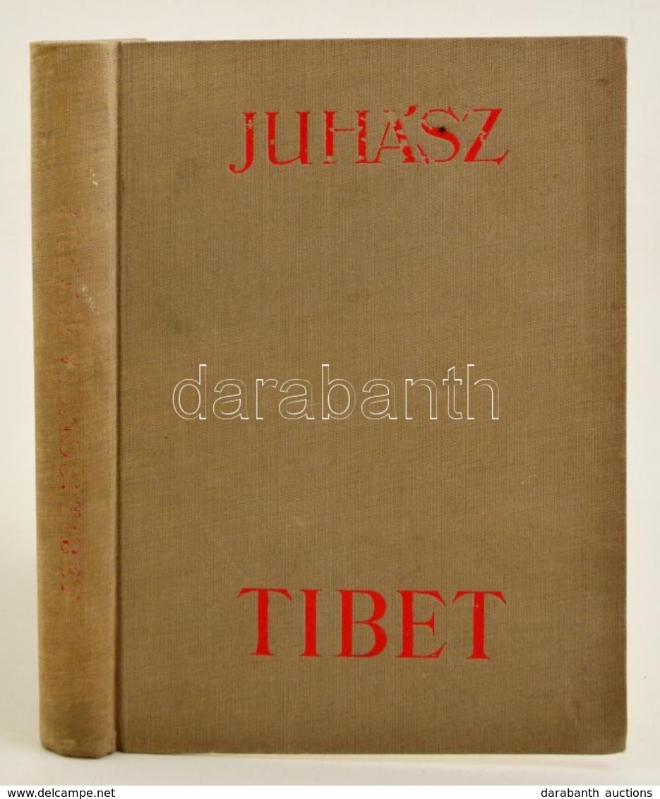 Juhász Vilmos: Tibet. Bp., 1936, Athenaeum. Kiadói Egészvászon-kötésben - Ohne Zuordnung