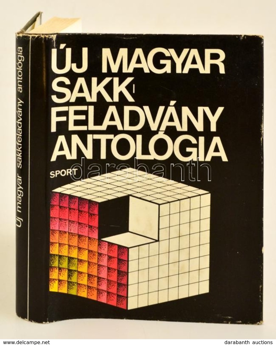 Új Magyar Sakkfeladvány Antológia. Szerk.: Bakcsi György. Bp.,1979, Sport. Kiadói Egészvászon-kötés, Kiadói Papír Véd?bo - Non Classés