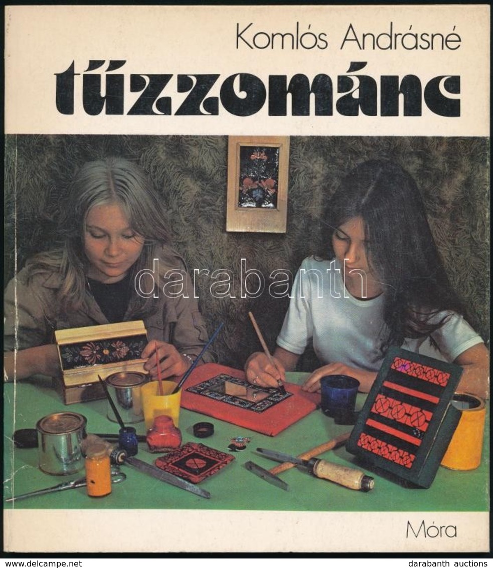 Komlós Andrásné: T?zzománc. Bp.,1980, Móra. Kiadói Papírkötés. - Sin Clasificación