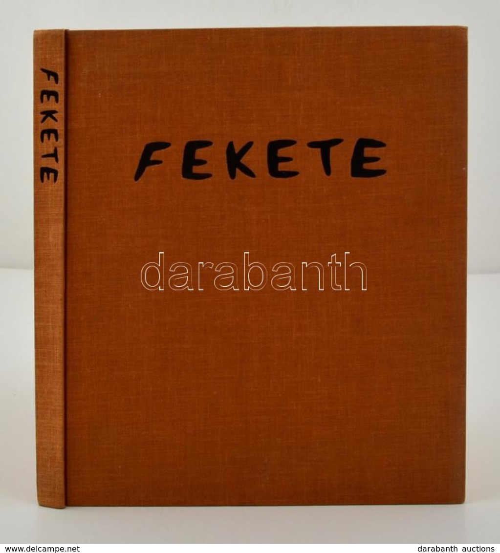 Ursula Paschke: Esteban Fekete. Werkverzeichnis Der Druckgraphik II 1971-1981. Mülheim A.d. Ruhr, 1981, Edition Anonyma. - Ohne Zuordnung