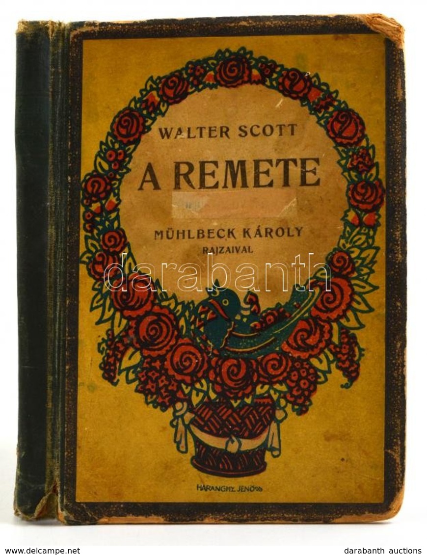 Walter Scott: A Remete. Bp., é. N., Ifjúsági Könyvkiadó. Haranghy Jen? Borítótervével. Félvászon Kötésben, Kopottas Borí - Sin Clasificación