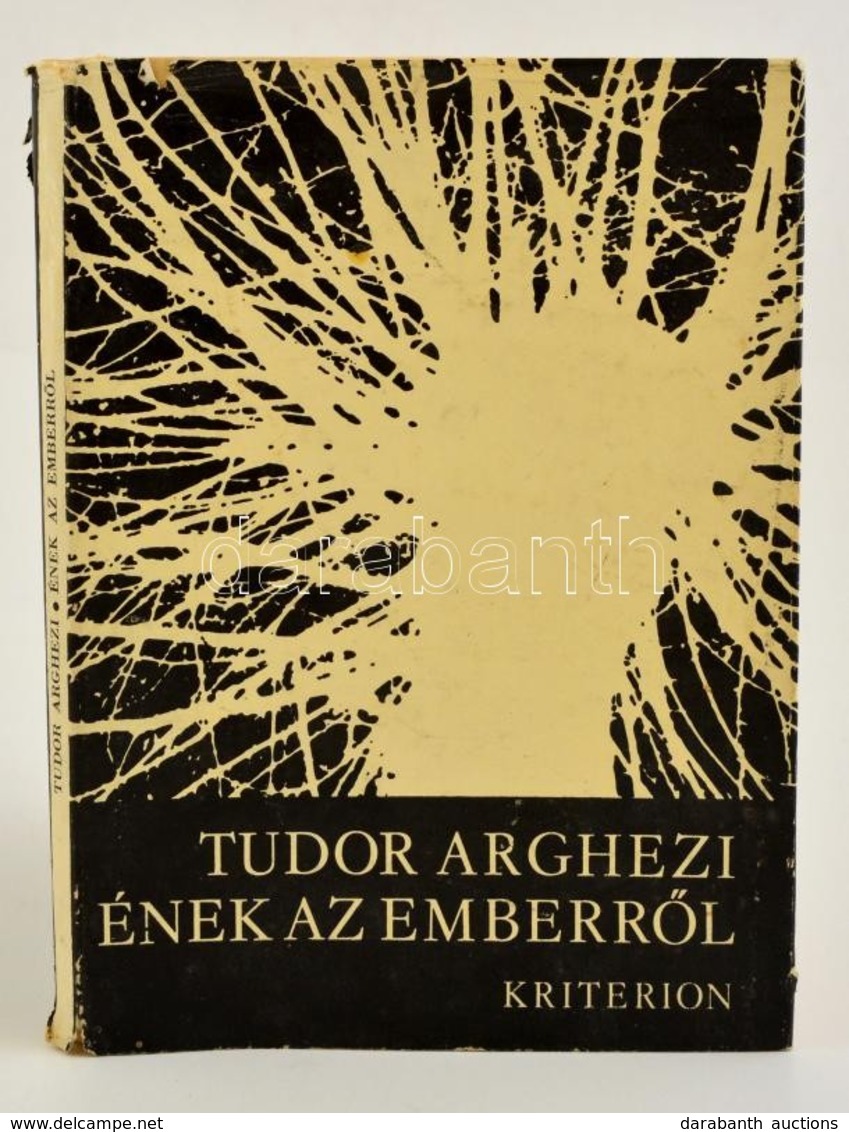 Tudor Arghezi: Ének Az Emberr?l. Fordította: Szemlér Ferenc. Bukarest, 1980, Kriterion. Kiadói Kartonált Papírkötés, Kia - Sin Clasificación