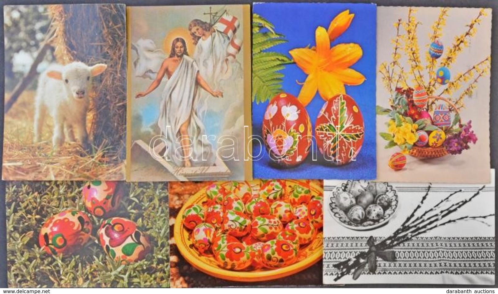 180 Db Modern Húsvéti üdvözl?lap / 180 Modern Easter Greeting Cards - Unclassified