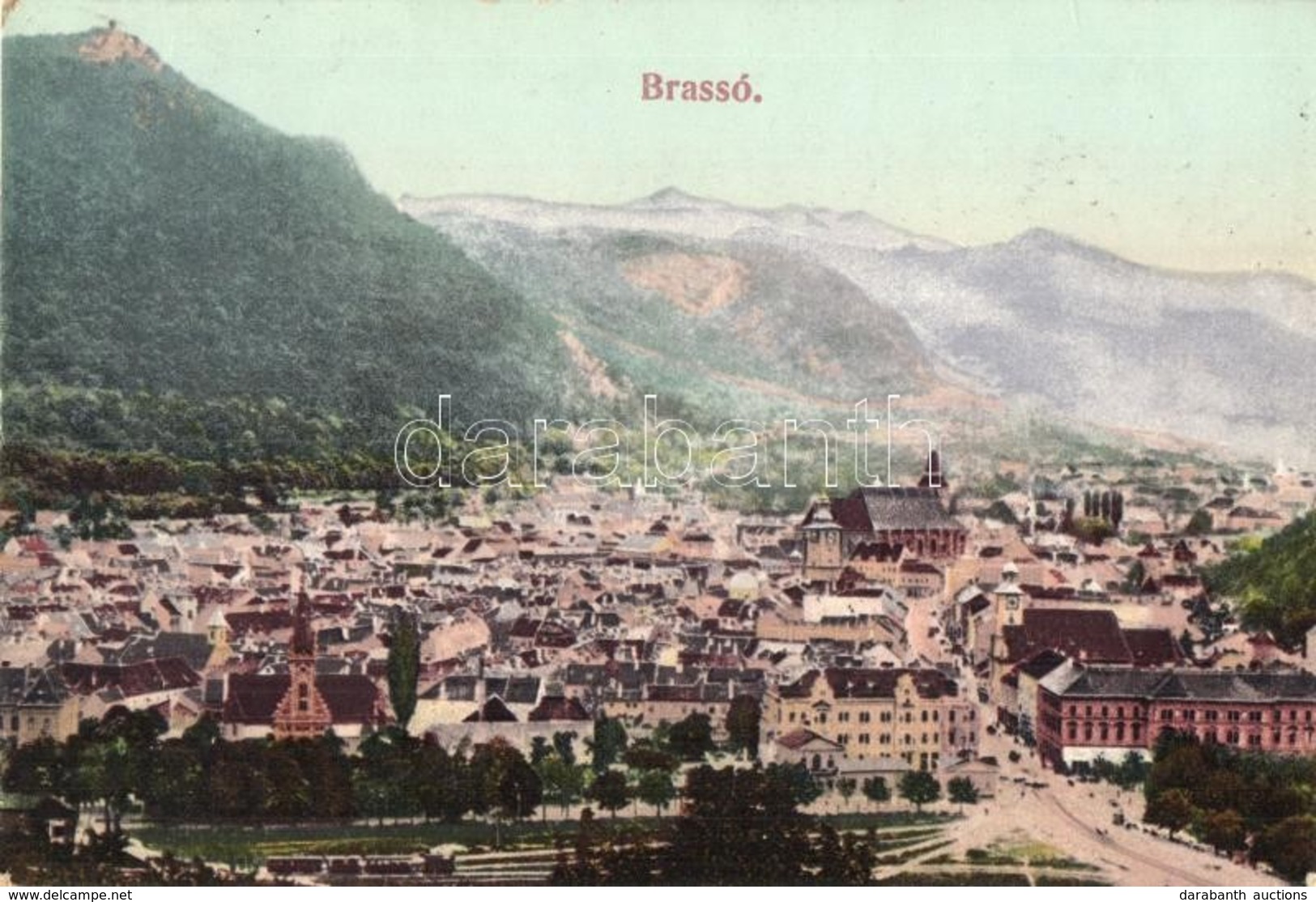 T2 1908 Brassó, Kronstadt, Brasov; - Ohne Zuordnung