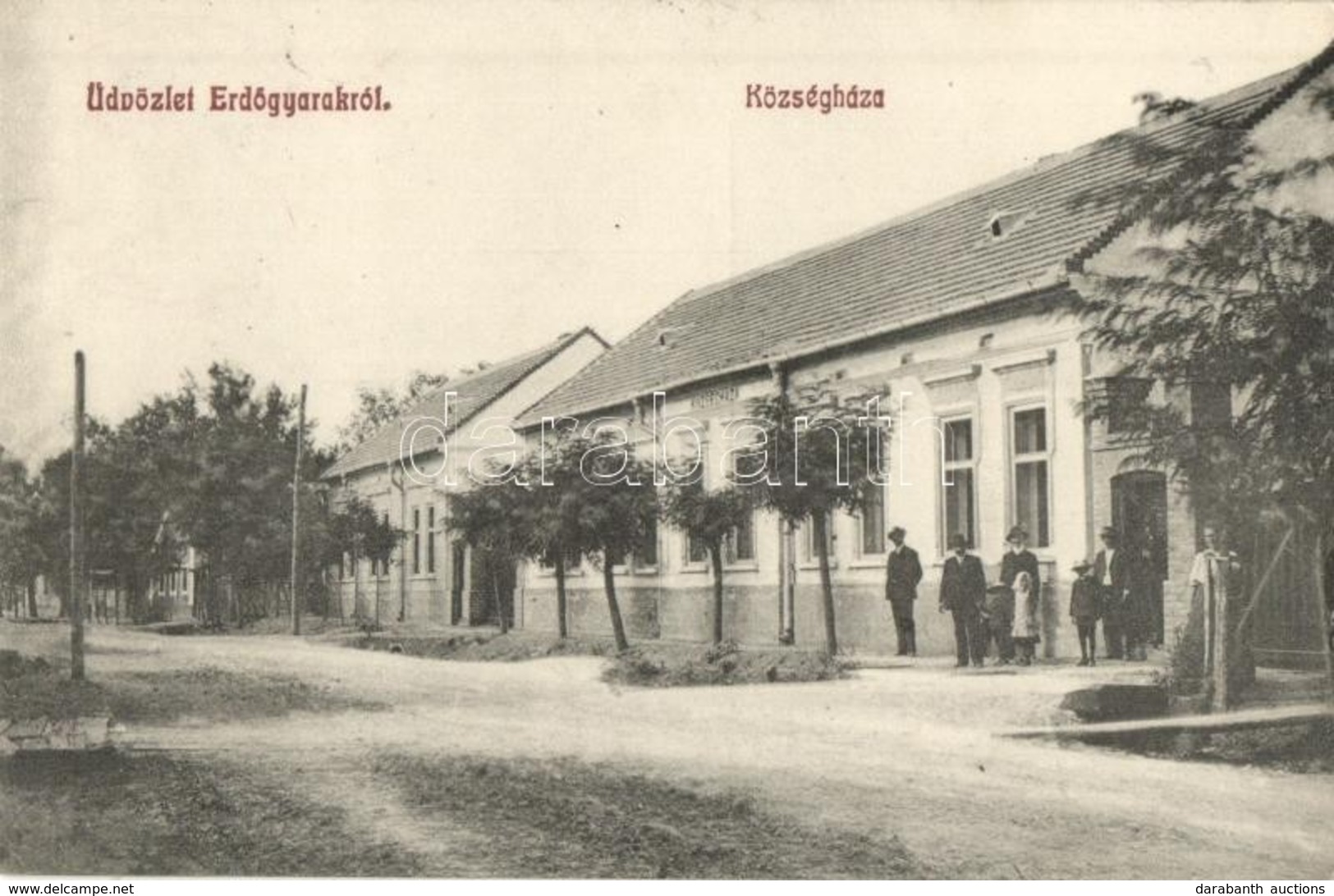 T2 Erd?gyarak, Ghiorac; Községháza / Town Hall - Ohne Zuordnung