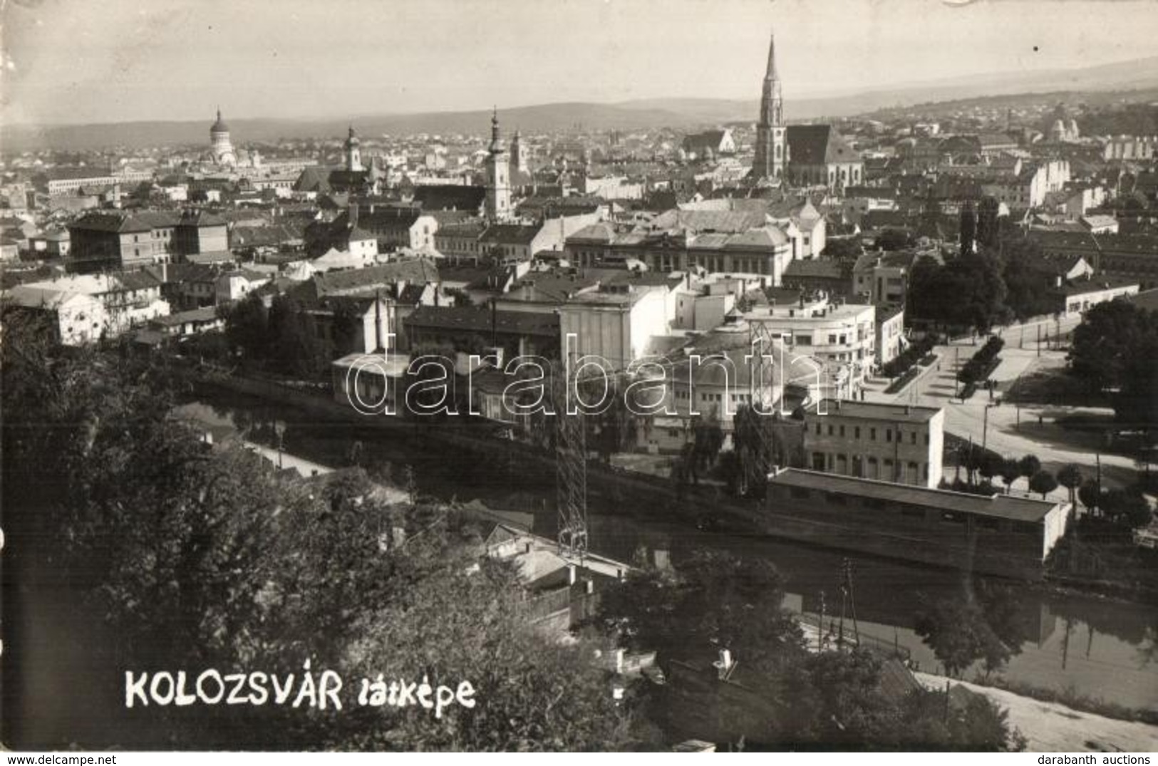 T2 1940 Kolozsvár, Cluj; Látkép A Hegyr?l / View From The Hill. Photo - Sin Clasificación
