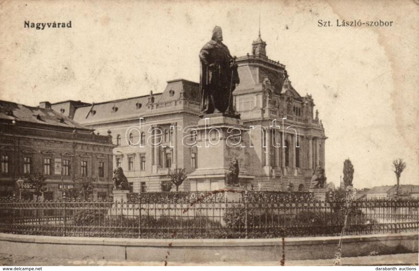 T2/T3 Nagyvárad, Oradea; Szent László Szobor / Statue (Rb) - Ohne Zuordnung