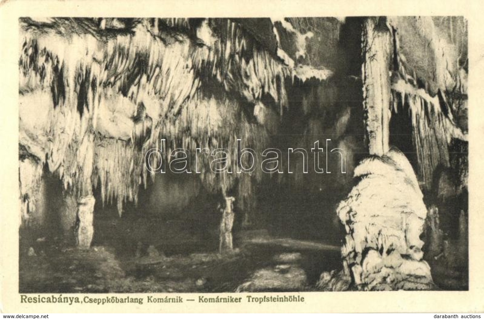 ** T2 Resicabánya, Resita; Cseppk?barlang Komárnik / Komárniker Tropfsteinhöhle / Stalactite Cave - Ohne Zuordnung