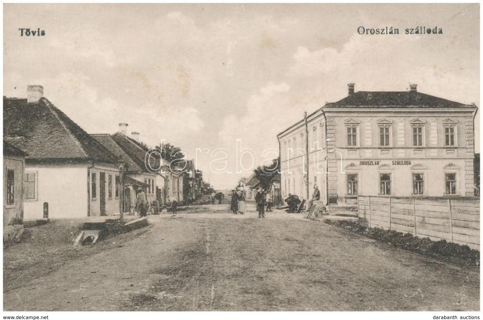 T2/T3 Tövis, Teius; Oroszlán Szálloda, Utcakép / Hotel, Street View (EK) - Sin Clasificación