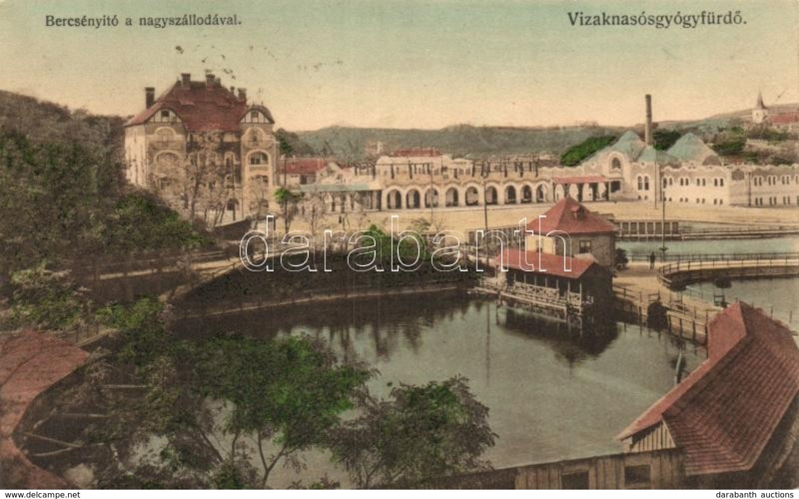 T2 Vízakna, Salzburg, Ocna Sibiului;  Bercsényi Sóstó, Nagyszálloda / Spa Lake, Hotel - Ohne Zuordnung