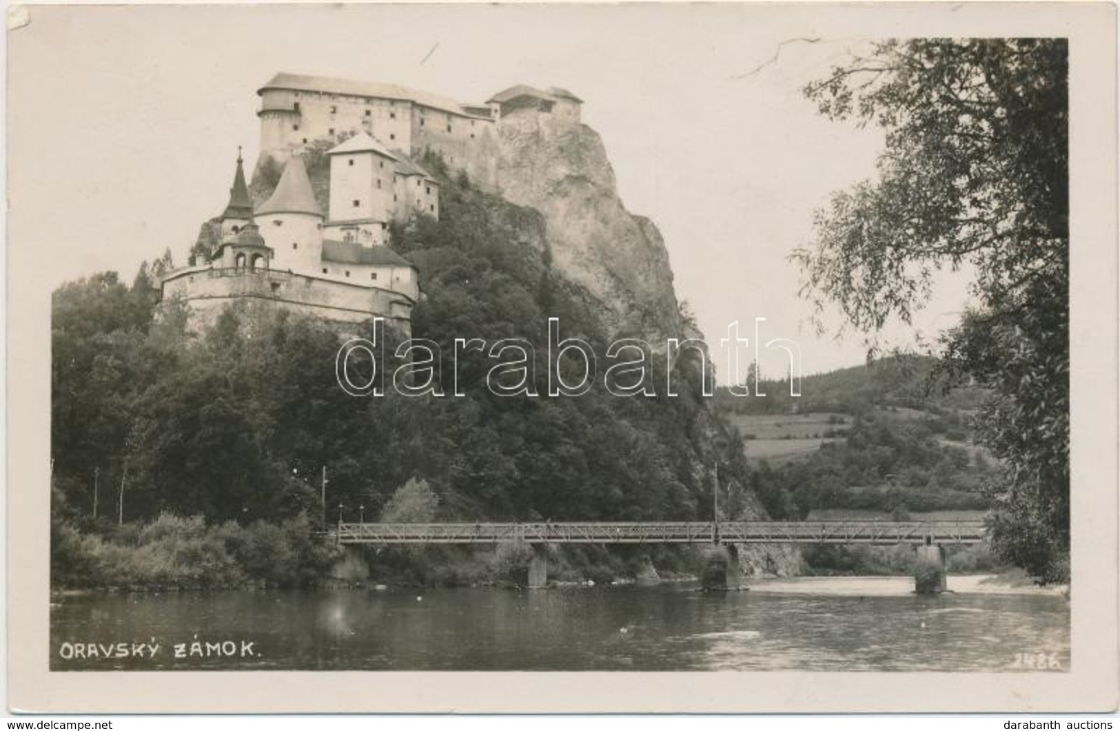 * T2/T3 Árvaváralja, Oravsky Zámok; Vár, Híd / Castle, Bridge - Sin Clasificación