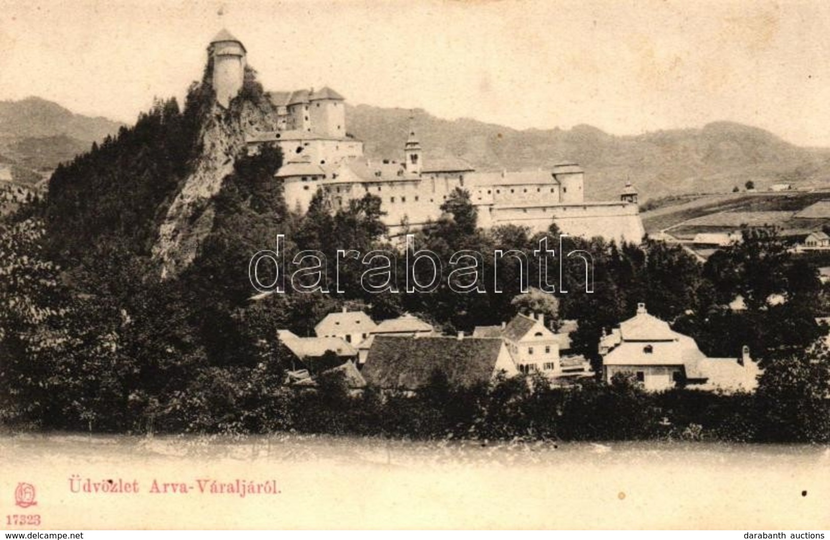 * T2/T3 Árvaváralja, Oravsky Zámok; Vár / Castle (fl) - Sin Clasificación