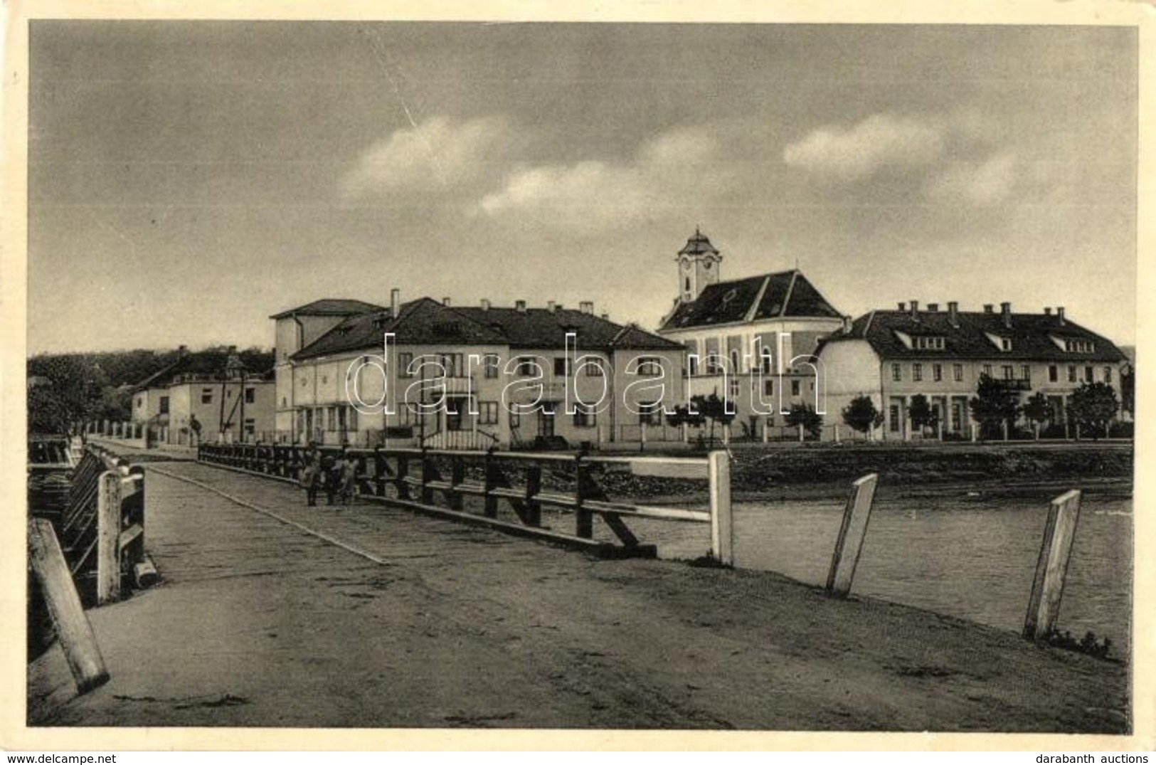 T2/T3 Bossány, Bosany, Bosian; Híd, étterem, Templom / Bridge, Restaurant, Church - Sin Clasificación