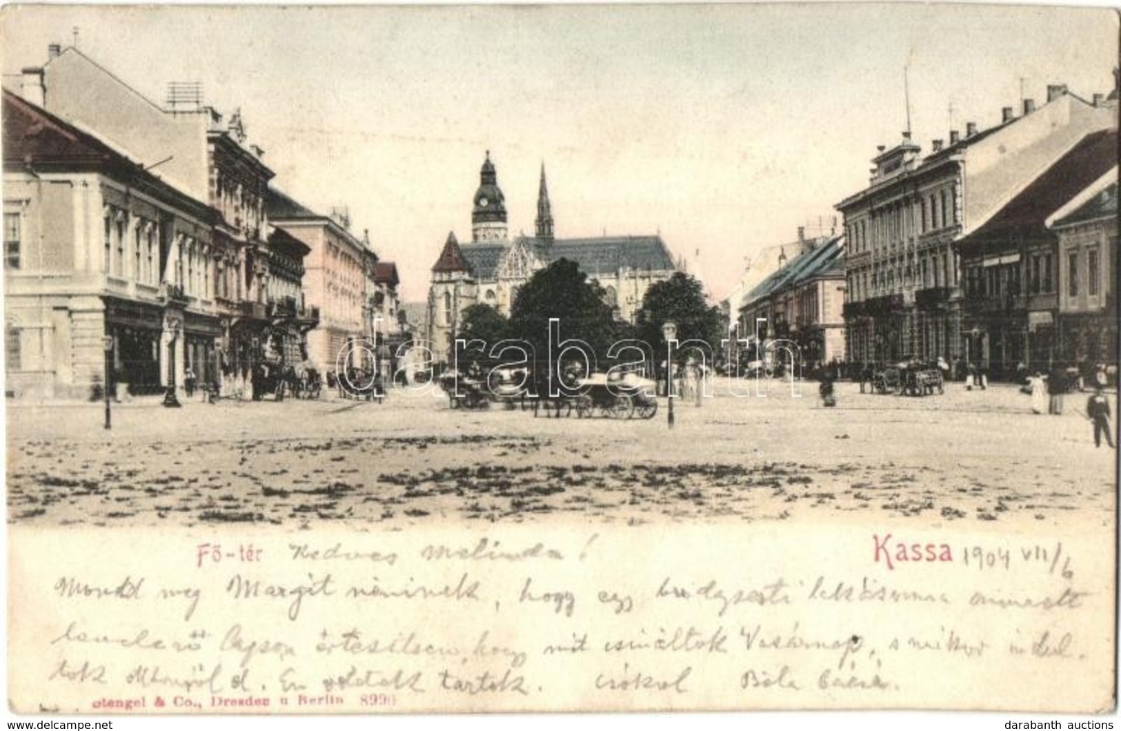 T2/T3 Kassa, Kosice; F? Tér, üzletek / Main Square, Shops (EK) - Sin Clasificación