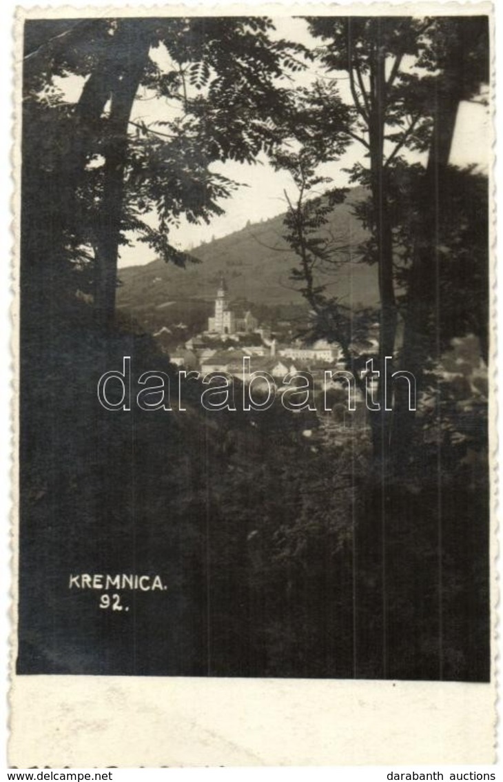 T2/T3 Körmöcbánya, Kremnitz, Kremnica; Látkép / General View (Rb) - Sin Clasificación