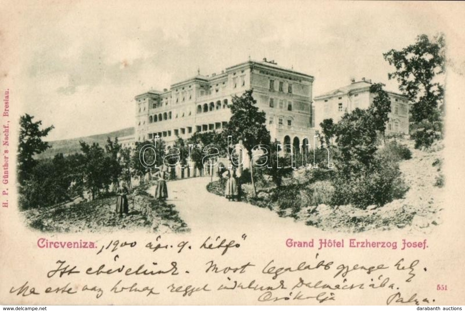 T2 Crikvenica, József F?herceg Nagyszálló / Grand Hotel Erzherzog Josef - Sin Clasificación