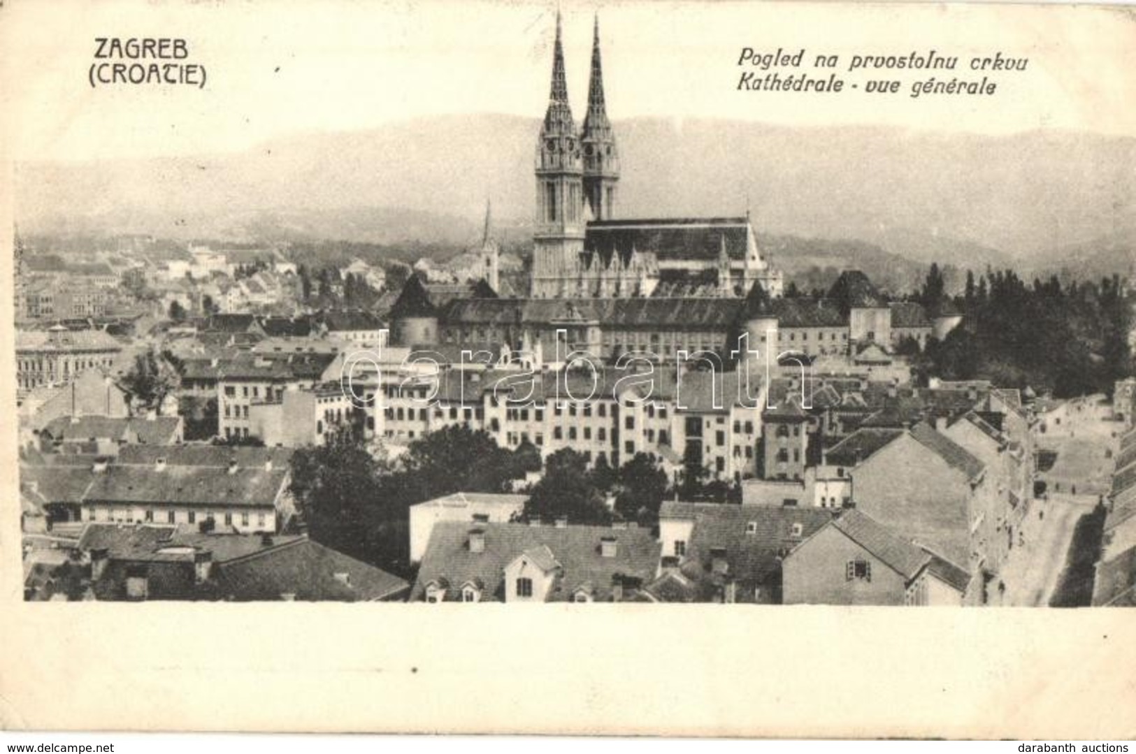 Zagreb, Zágráb; 17 Db RÉGI Városképes Képeslap, Vegyes Min?ség / 17 Pre-1945 Town-view Postcards, Mixed Quality - Sin Clasificación