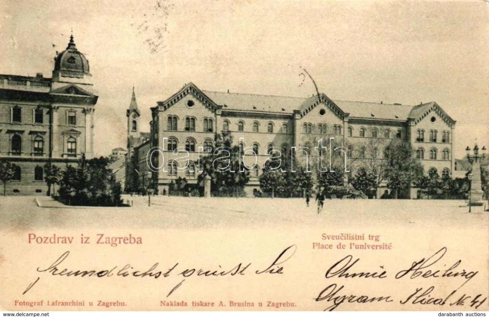 T2 Zagreb, Egyetem Tér / Sveucilistni Trg / University Square - Sin Clasificación