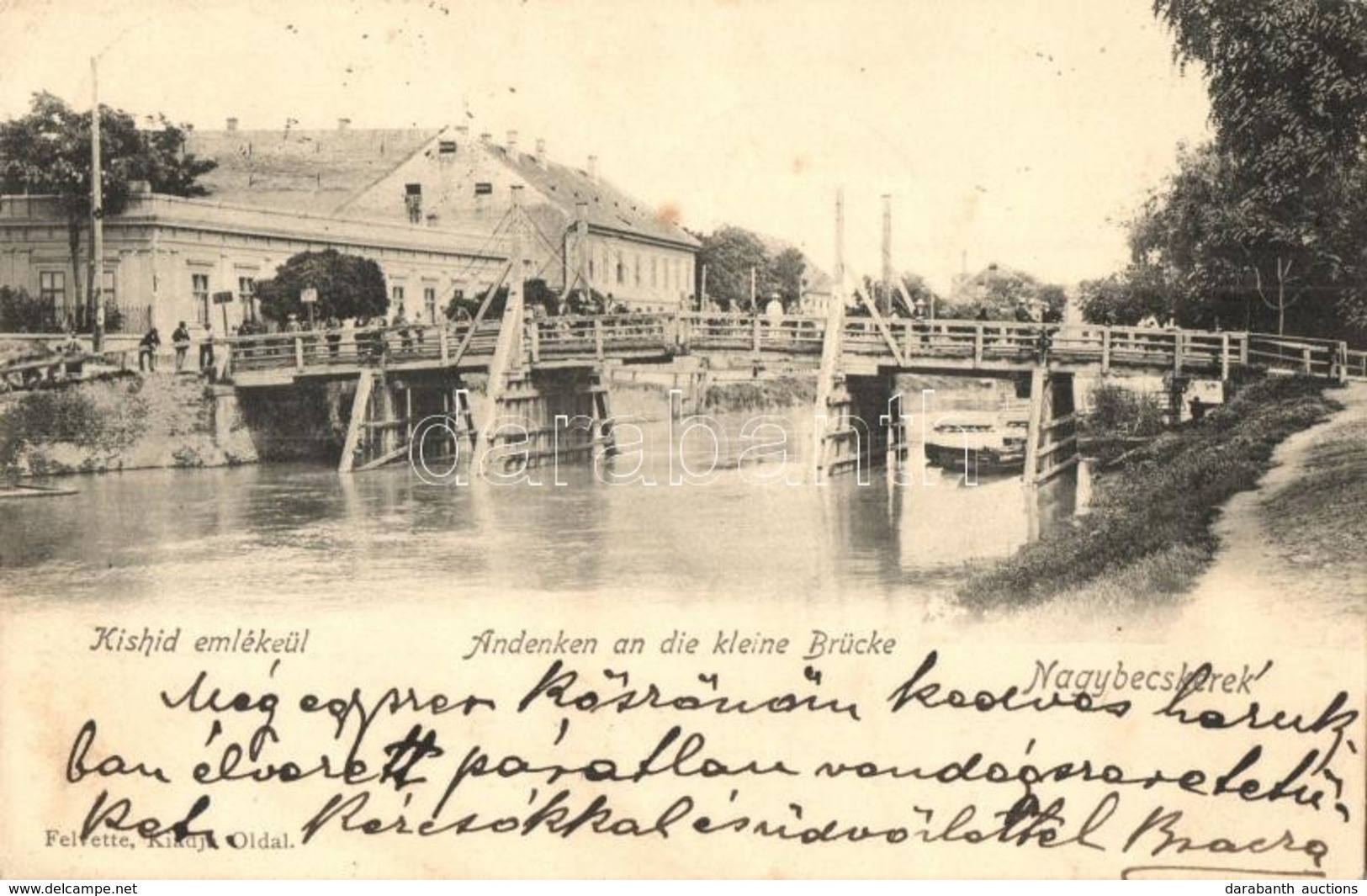 Nagybecskerek, Zrenjanin, Veliki Beckerek; Kis Híd és Nagy Híd - 2 Db Régi Városképes Lap / 2 Pre-1945 Town-view Postcar - Unclassified