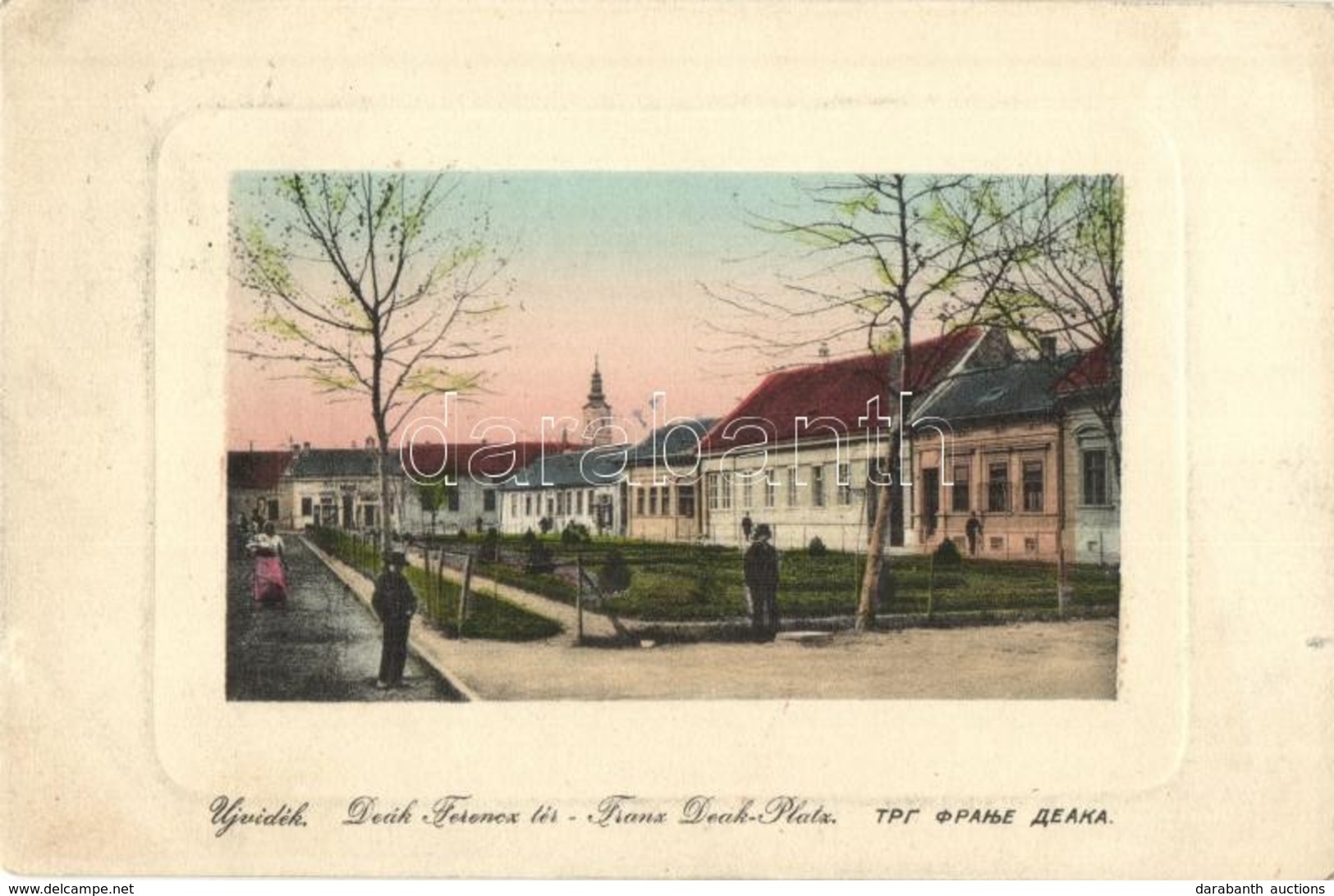 T2 1911 Újvidék, Novi Sad; Deák Ferenc Tér. W.L. Bp. 4236. / Square - Ohne Zuordnung
