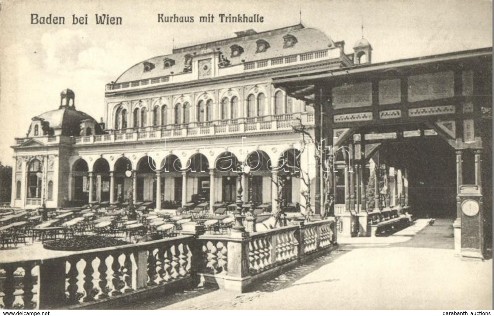 ** T2 Baden Bei Wien, Kurhaus Mit Trinkhalle / Spa With Drinking Hall - Ohne Zuordnung