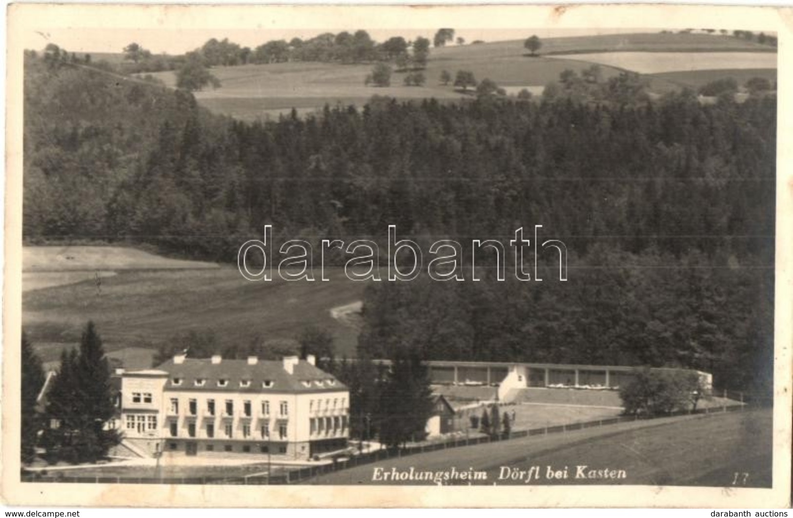 T2/T3 Dörfl Bei Kasten, Kasten Bei Böheimkirchen; Erholungsheim. Josef Lutter Fotograf / Rest House, Inn, Hotel (EK) - Sin Clasificación