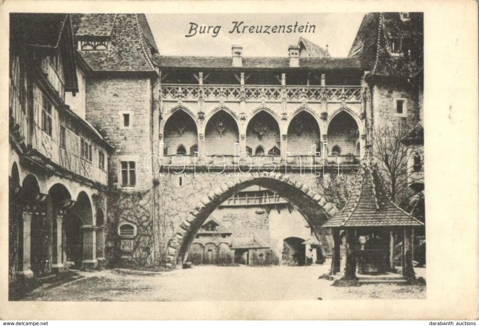 ** T2 Leobendorf (Korneuburg), Burg Kreuzenstein / Kreuzenstein Castle, Courtyard - Ohne Zuordnung