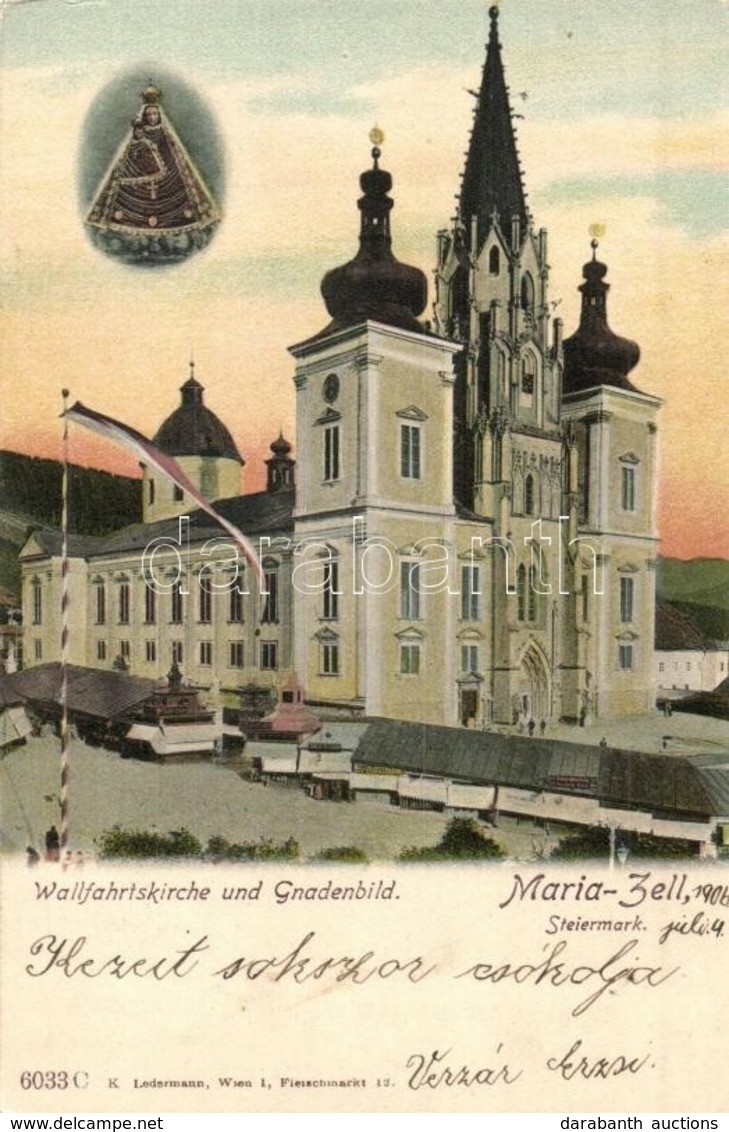 T2 Mariazell, Wallfahrtskirche Und Gnabenbild / Church - Sin Clasificación