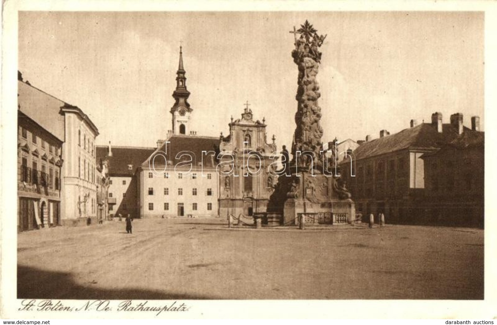 * T2/T3 Sankt Pölten, Rathausplatz / Town Hall Square, Monument  (EK) - Ohne Zuordnung