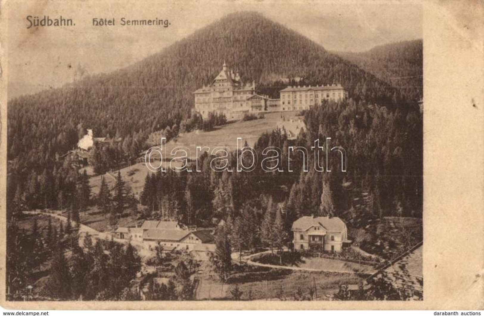 T3 Semmering, Südbahn; Hotel Semmering (wet Damage) - Sin Clasificación