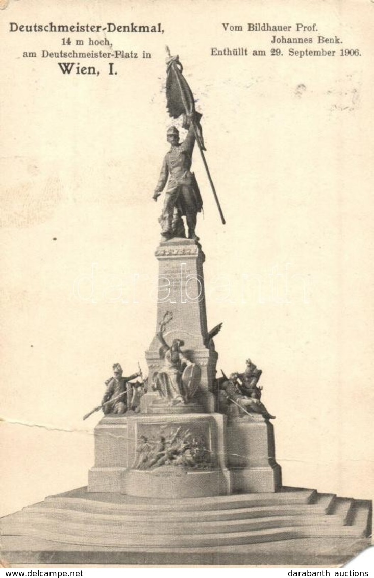 T4 Vienna, Wien I. Deutschmesiter Denkmal / Monument  (EM) - Sin Clasificación