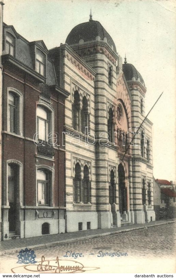 T2/T3 Liege, Synagogue. Judaica (EK) - Sin Clasificación