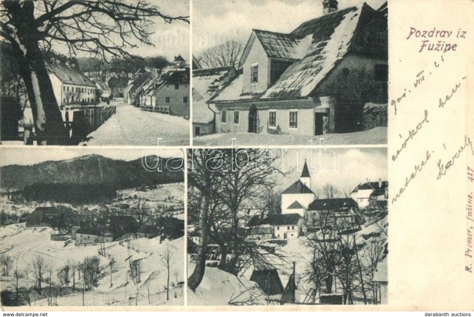 T2 1901 Fuzine, Street, General View, R. Premer - Ohne Zuordnung