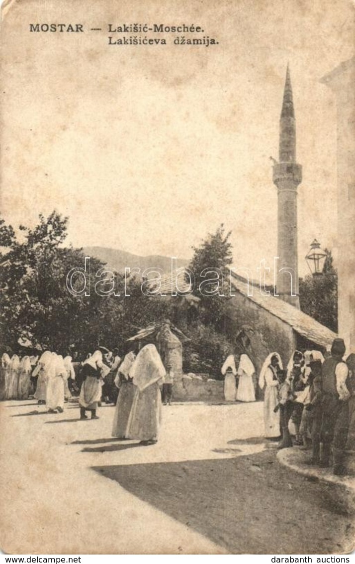 T3 Mostar, Lakisic Moschee / Mosque (tear) - Ohne Zuordnung