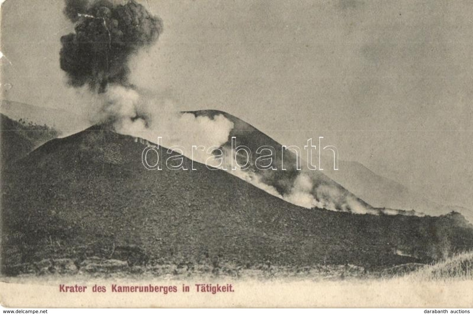 * T3 Mount Cameroon, Krater Des Kamerunberges In Tätigkeit / Eruption (Rb) - Unclassified