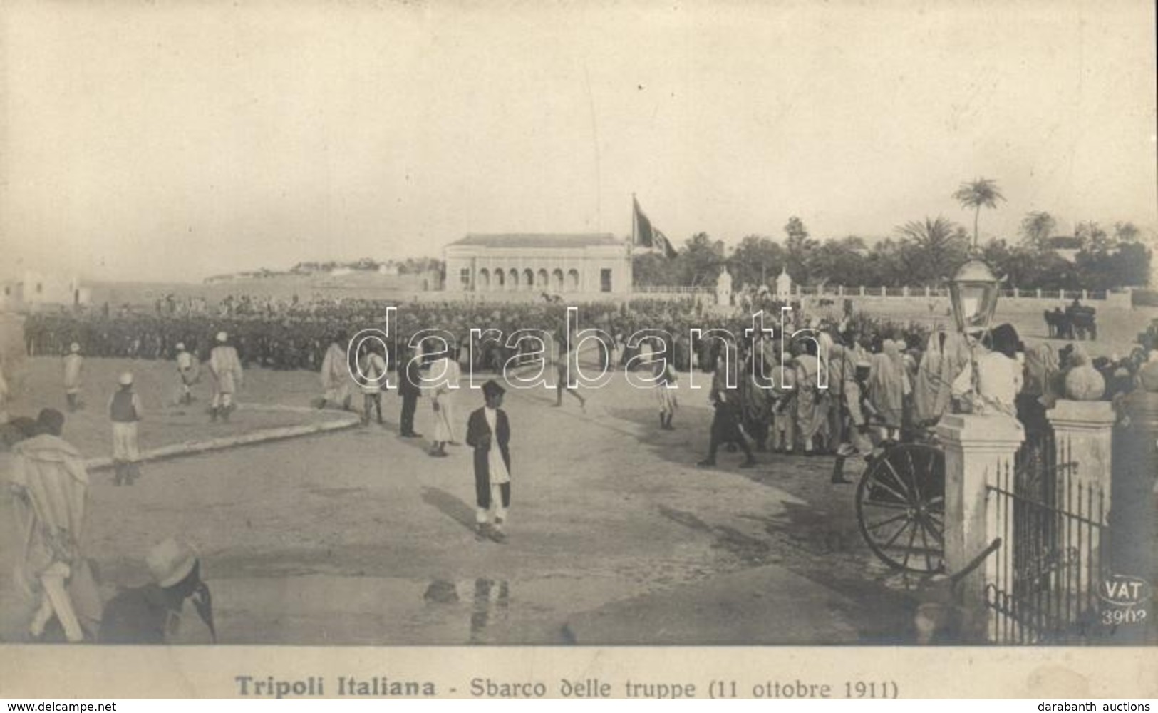 ** T1 1911 Tripoli Italiana, Sbarco Delle Truppe / Arrival Of The Colonial Troops - Sin Clasificación