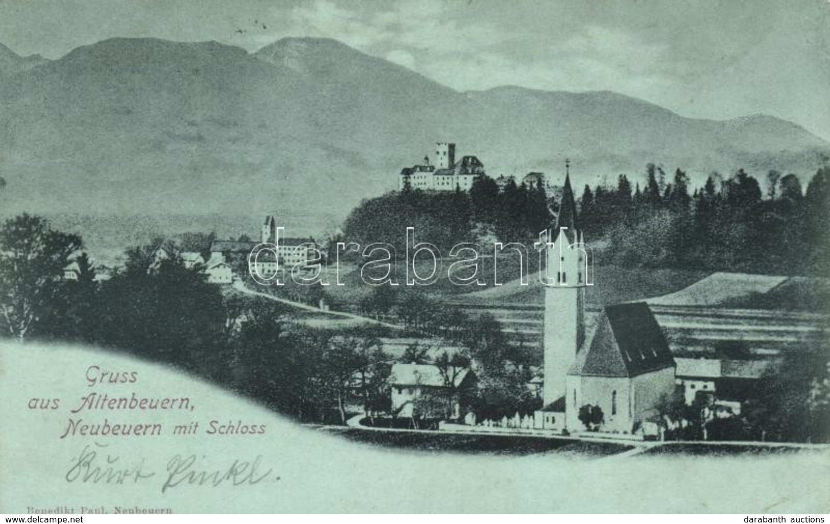 T2/T3 Altenbeuern, Neubeuern Mit Schloss / View With Castle - Sin Clasificación