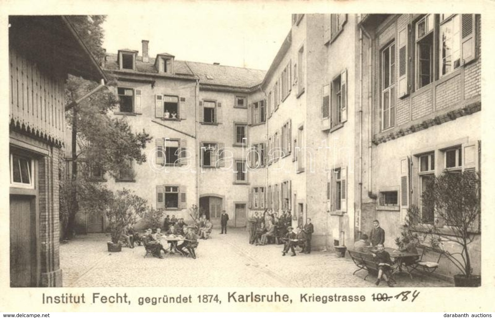 * T2 Karlsruhe, Institut Fecht, Kriegstrasse - Ohne Zuordnung