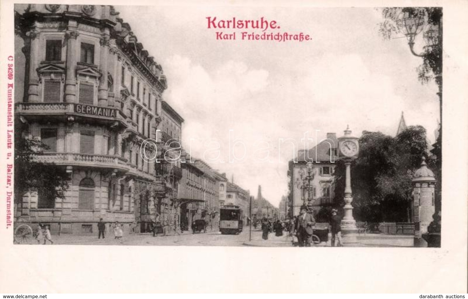 ** T1/T2 Karlsruhe, Karl Friedrichstrasse, Hotel Germania - Sin Clasificación