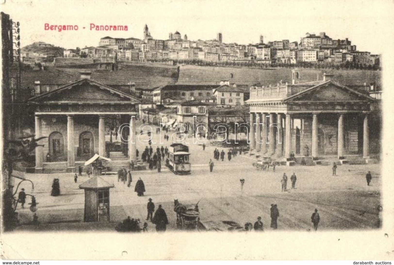 T2/T3 Bergamo, Square With Tram (EK) - Sin Clasificación