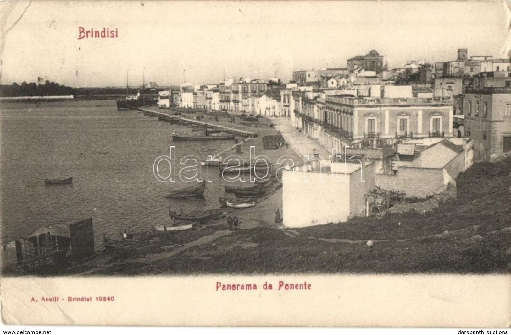 T3 Brindisi, Panorama De Ponente  (EK) - Unclassified